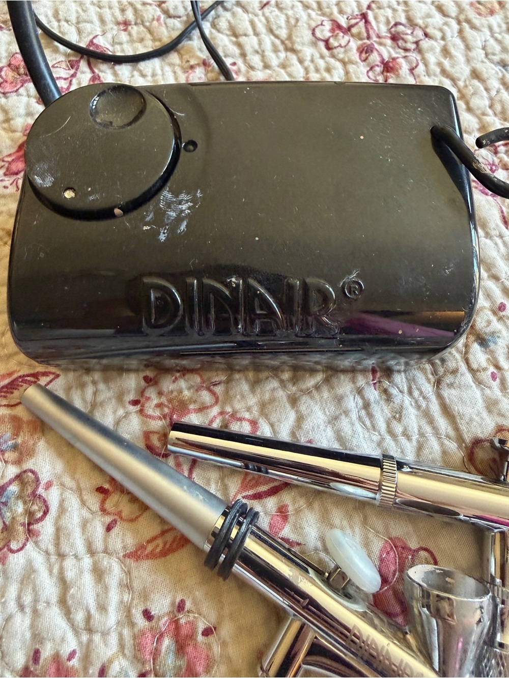 Dinair Airbrush Compressor for Women makeup & Body